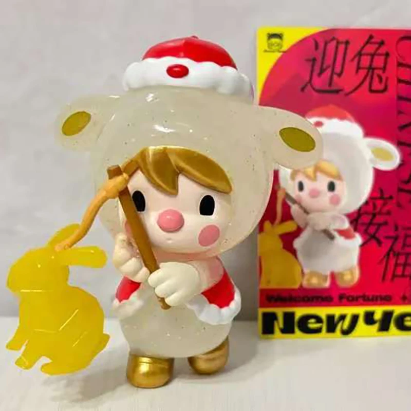 

SKULLPANDA Three, Two, One! Happy Chinese New Year Guess Bag Original Toys Doll Cute Anime Figure Ornaments