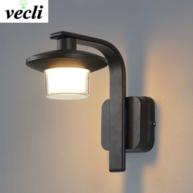 

Outdoor Waterproof LED Wall Lamp European Style Exterior Wall Light for Villa Garden Hotel Corridor Staircase Landscape Lighting