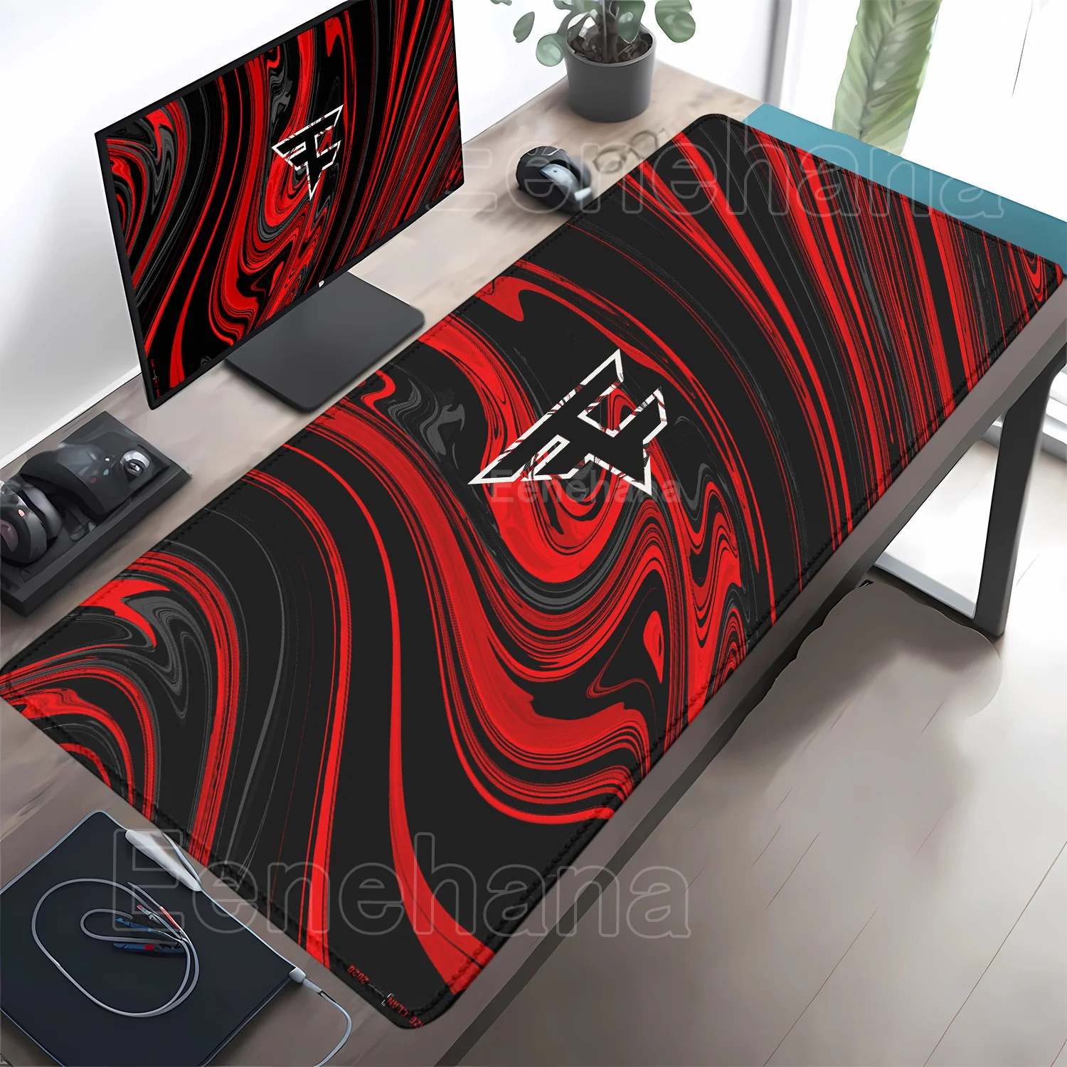 

F-FaZe Clan игровой коврик для мыши игровой противоскользящий Kawaii HD коврик для мыши с принтом клавиатура аниме офисы оверлок крутой киберспортивный настольный коврик