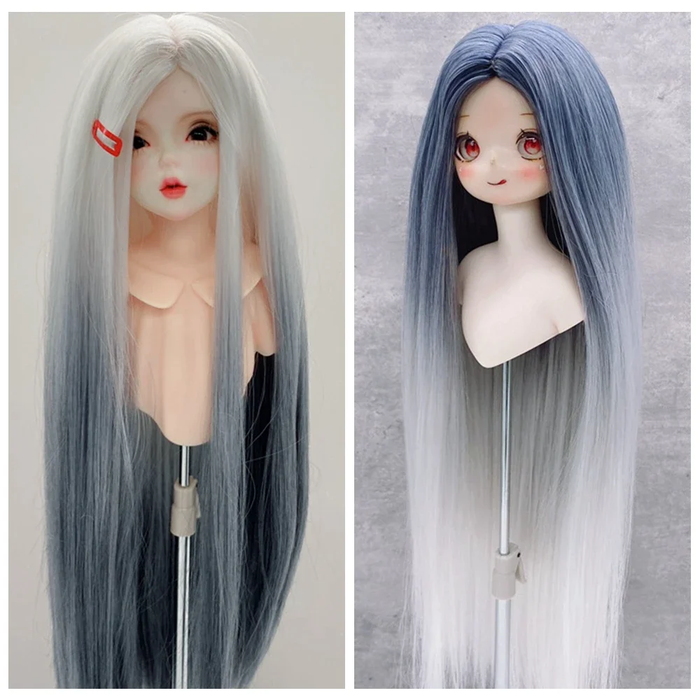 

Doll Wig 1/3 1/4 1/6 High Temperature Fiber Gradient Color DIY Antique Style Wigs for BJD/ SD/MSD/Yosd Doll Accessories