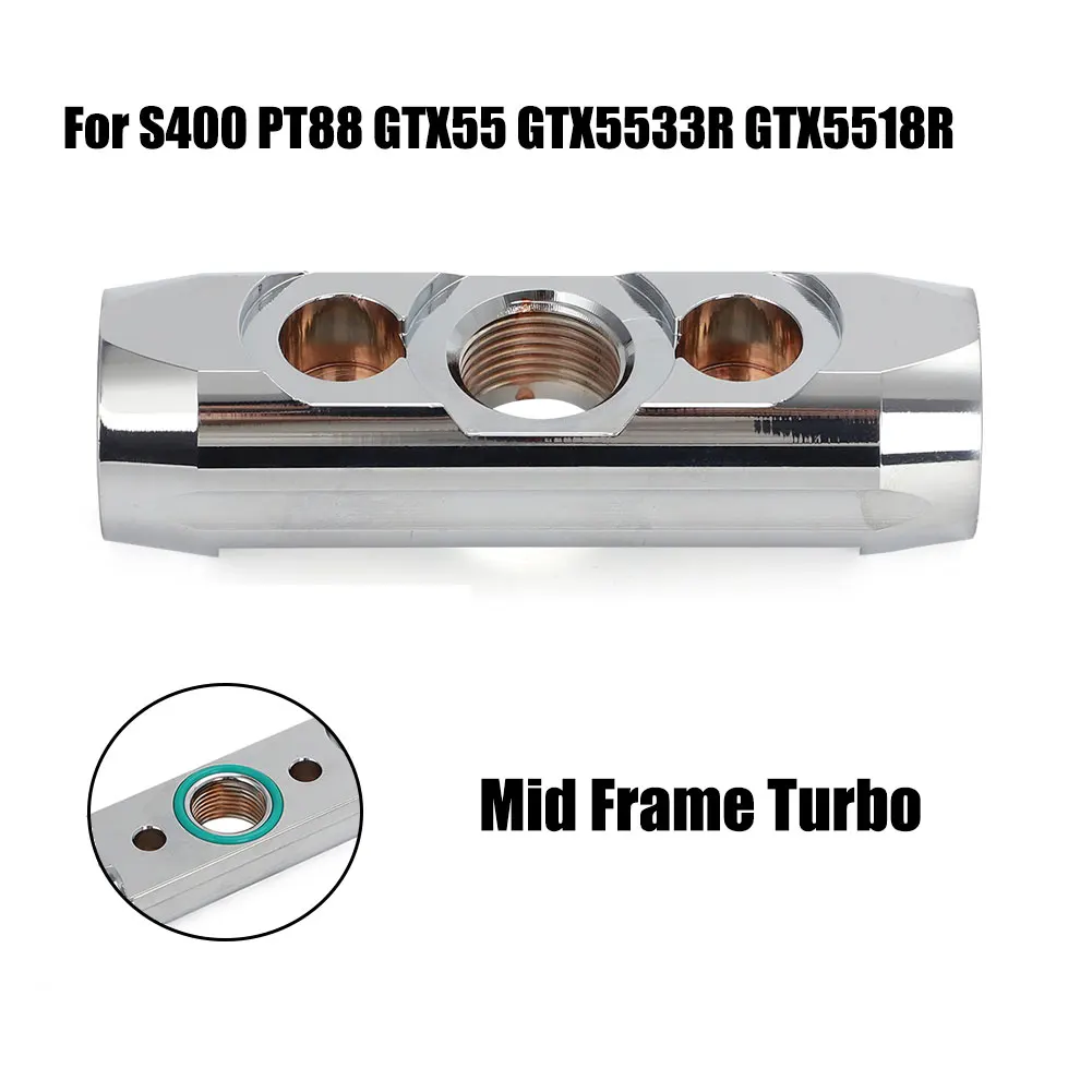 Mid Frame Turbo suitable For S400 PT88 GTX55 GTX5533R GTX5518R Steel Billet Turbine Bracket with Two Sealing Rings