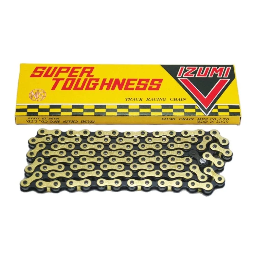 NEW ARRIVAL JAPAN IZUMI SUPER-V TRACK SINGLE SPEED CHIAN/ FIX GEAR SPEED CHIAN/SUPER TOUGHNESS TRACK RACING