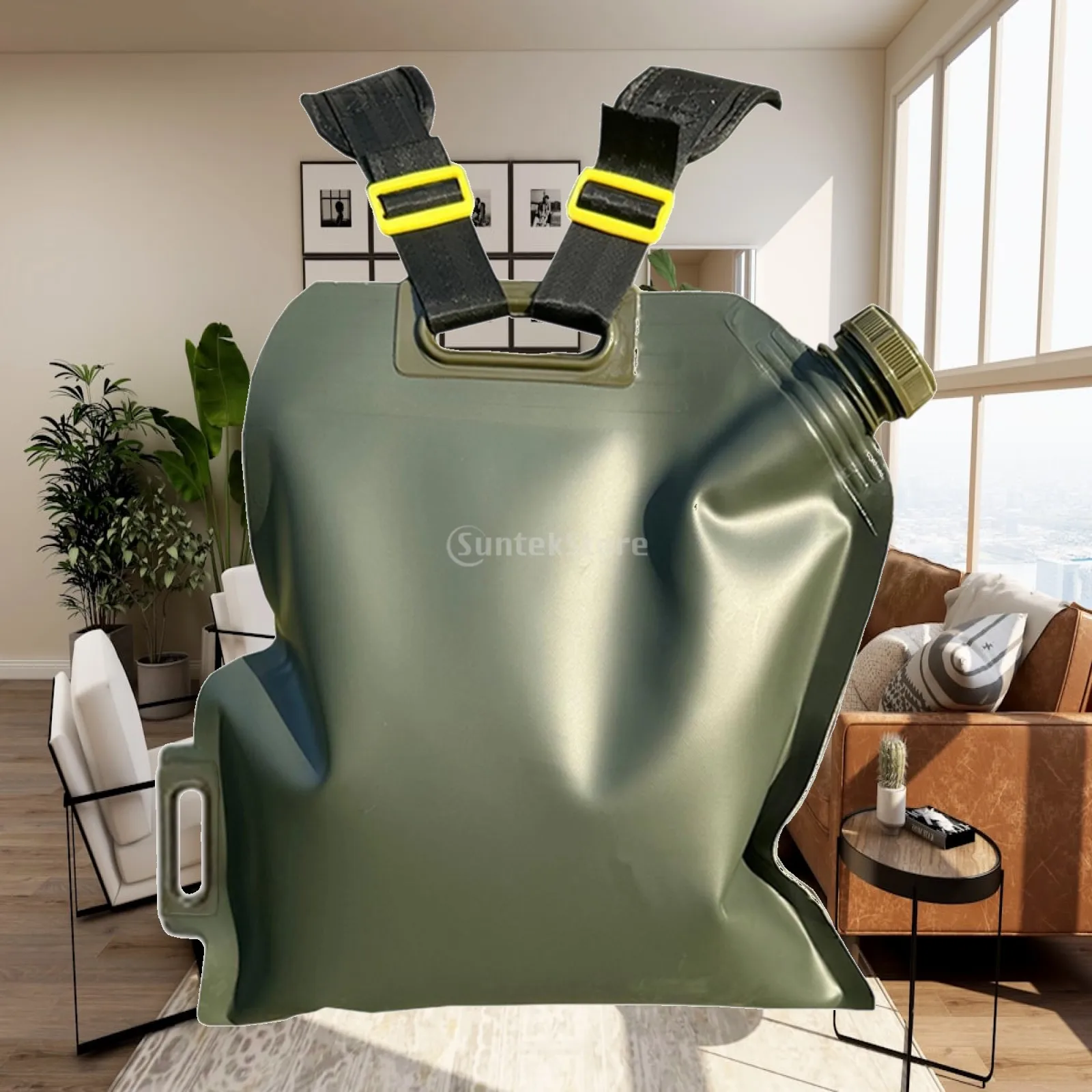 Oil Storage Bag Flexible Folding Fuel Container Lightweight TPU Handle Strap for Car Motorcycle