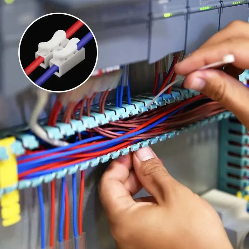 50Pcs Push Quick Wi…