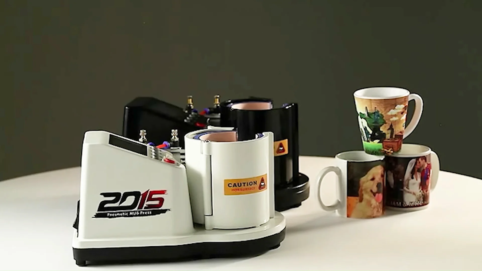 Freesub New Arrival Pneumatic Heat Press Sublimation Machine Mug Printing Machine ST-110