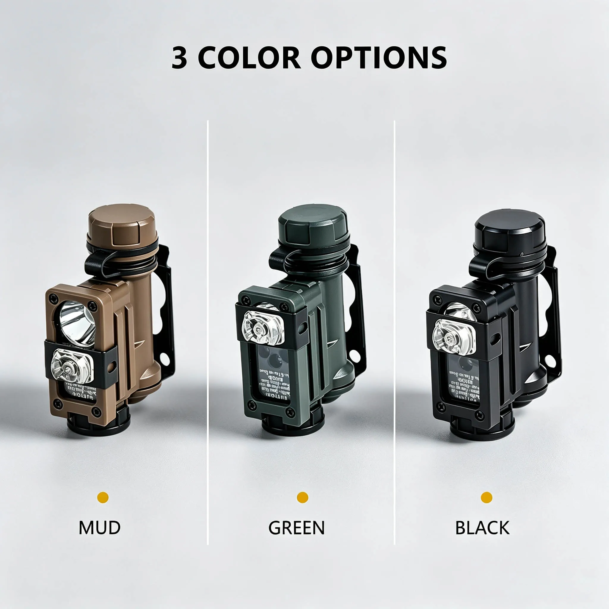 Tactical Helmet Light Third Generation IR Identification Signal Light Waterproof Rescue Light Compact Multi Function Gear