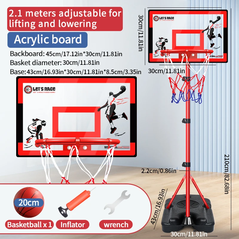 Creative basketball toy combination set