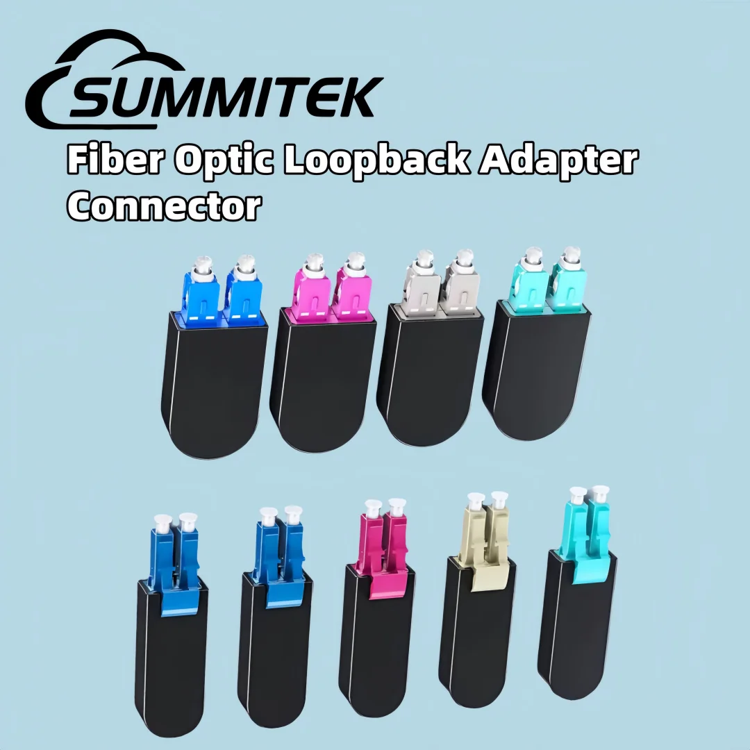 

SUMMITEK Fiber Optic Looper SC LC/UPC Fiber Optic Loopback Adapter Connectors Fiber Optic Circuit SM/MM High Quality