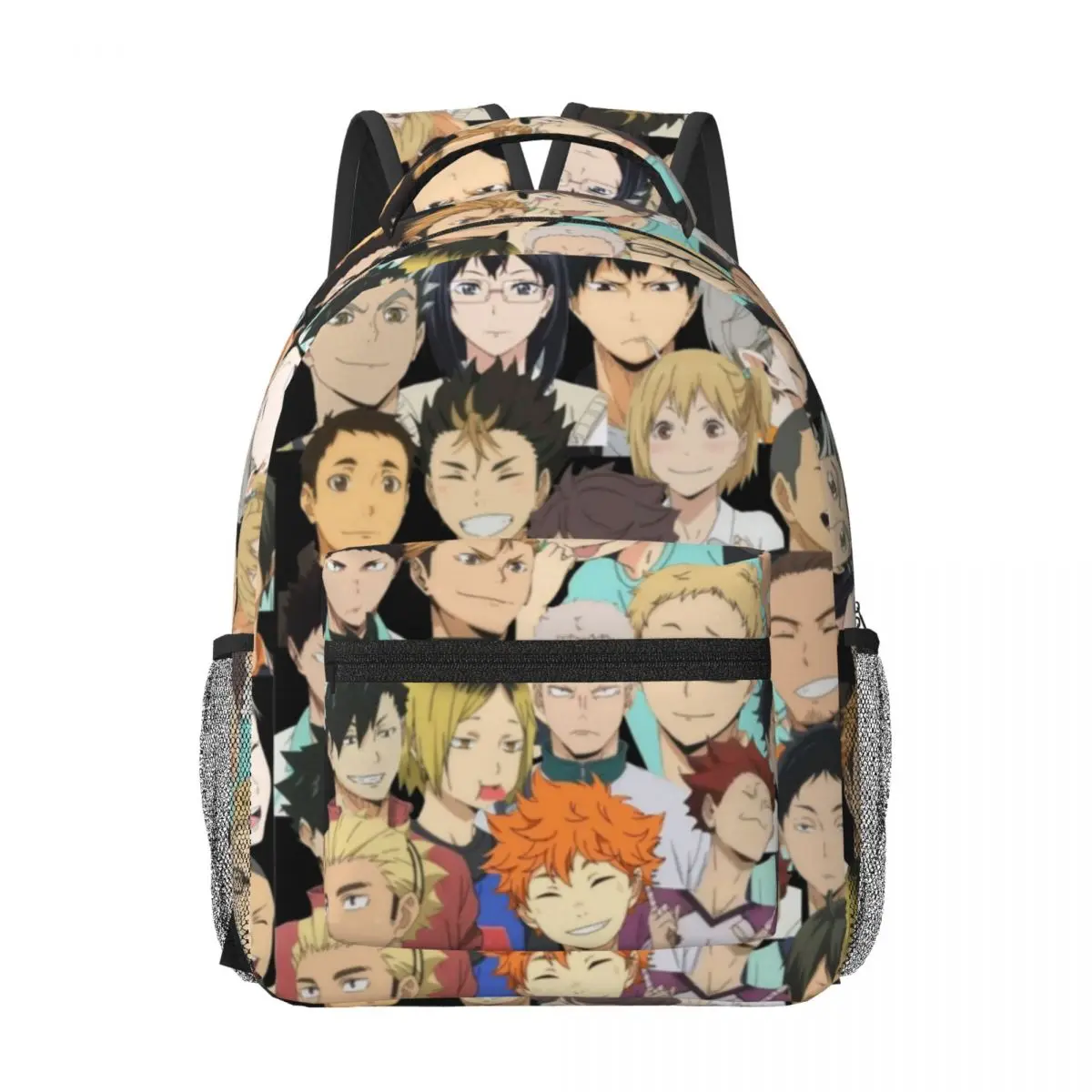 

Haikyuu Woman Backpacks Boys Girls Bookbag Fashion Students School Bags Portability Laptop Rucksack Shoulder Bag
