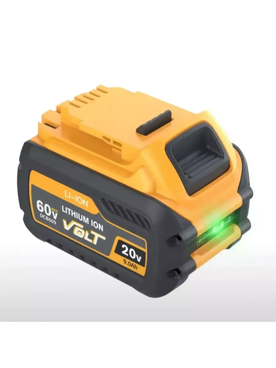 9000mAh For Dewalt DCB609 DCB606 DCB612 20V Replacement Battery with For Dewalt FlexVolt 120V 60V 20V Tools Battery