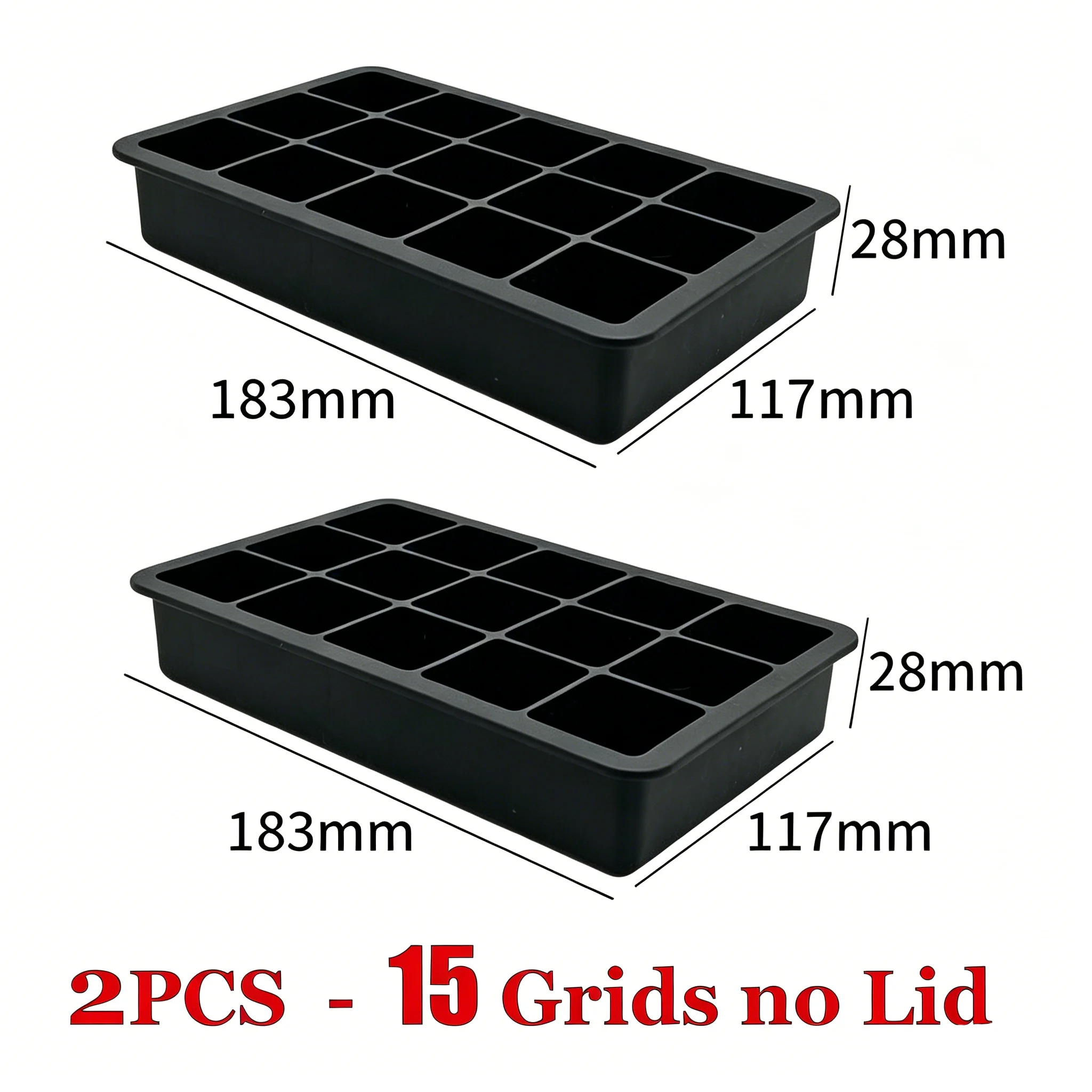 15G no lid 2pcs