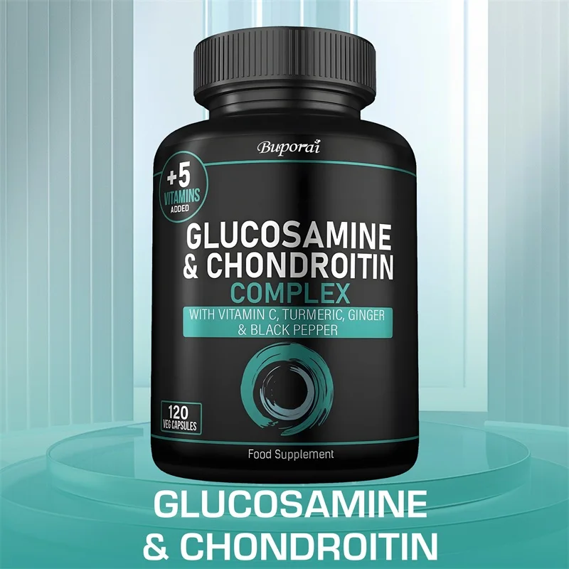 

Glucosamine and Chondroitin Complex - Supports Joint Health and Comfortable Movement, Boosts Metabolism, and Improves Immunity