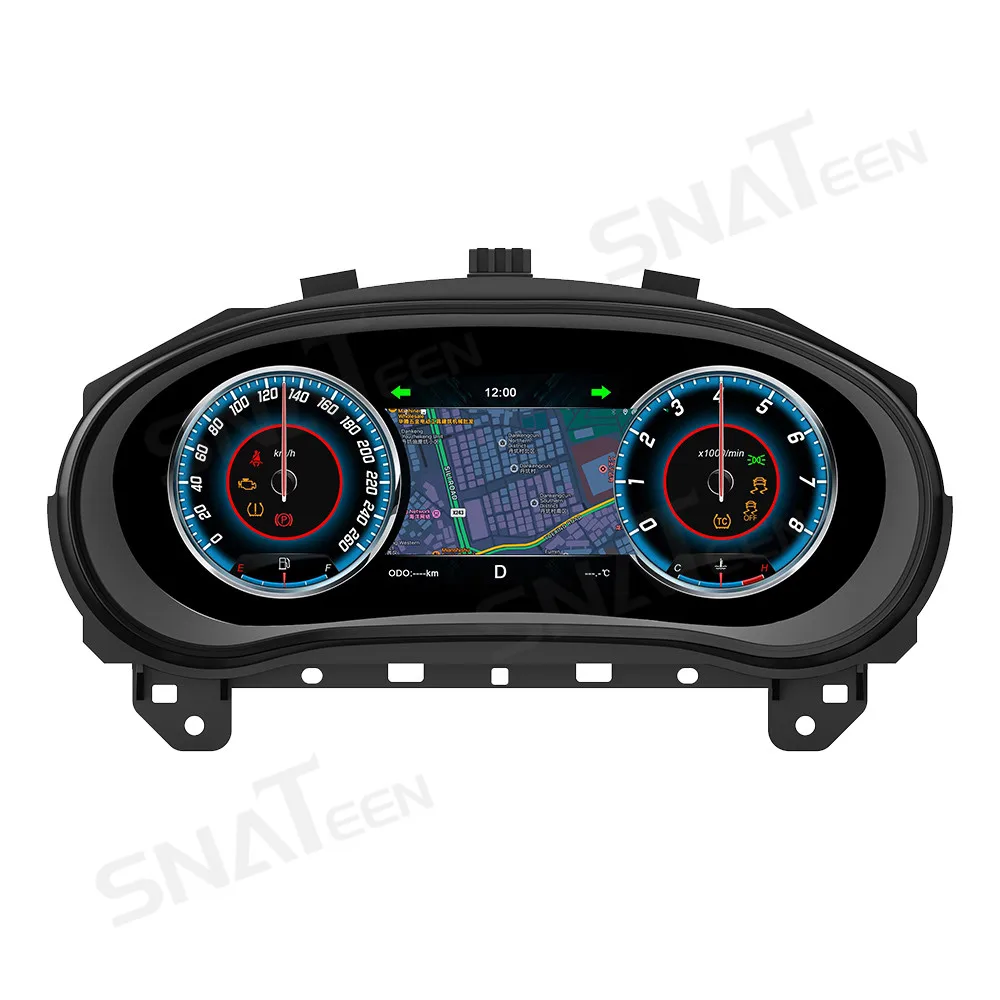 العنقودية الرقمية ل بويك ريجال 2009-2024 سيارة LCD لوحة أدوات الظاهري كوكبيت سرعة متر لوحة القيادة لينكس اكسسوارات السيارات