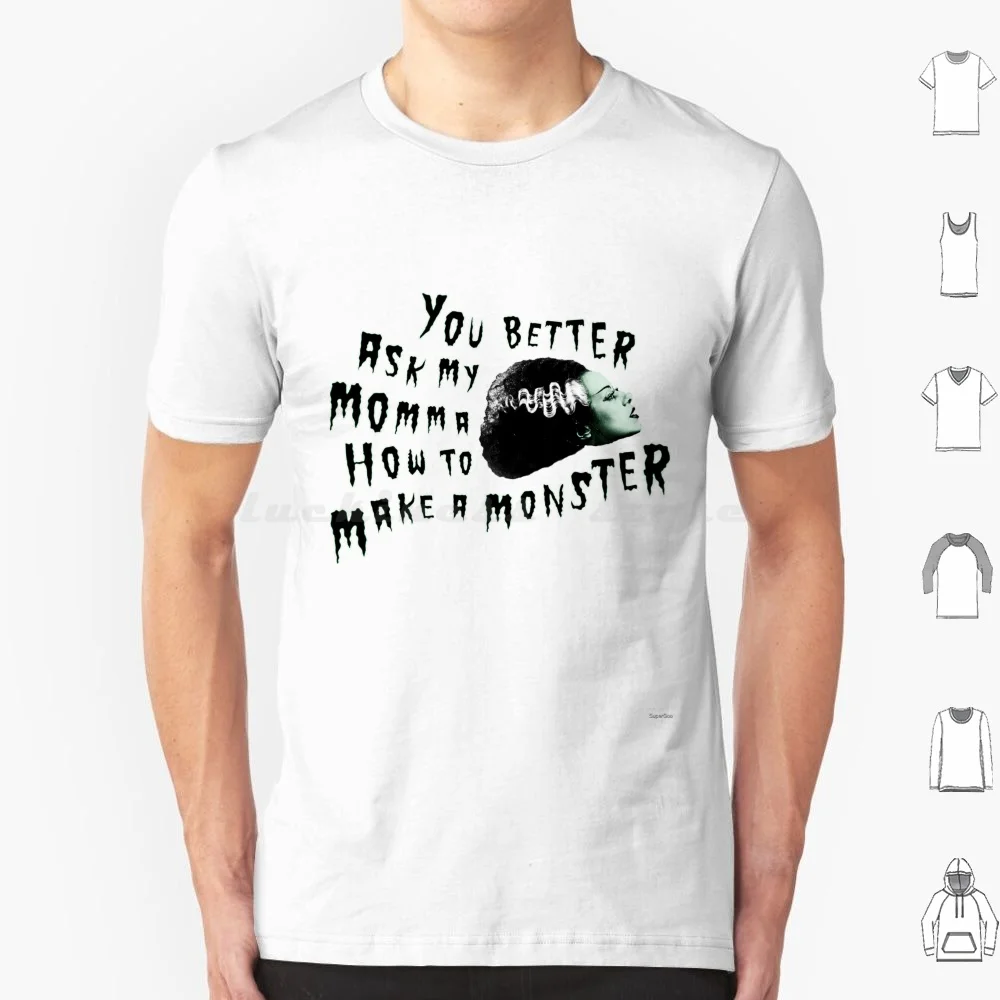 كيفية جعل الوحش تي شيرت القطن الرجال النساء DIY بها بنفسك طباعة فيلم الرعب الوحش التشنجات كلمات إقتباس الخيال العلمي الرعب العالمي #1