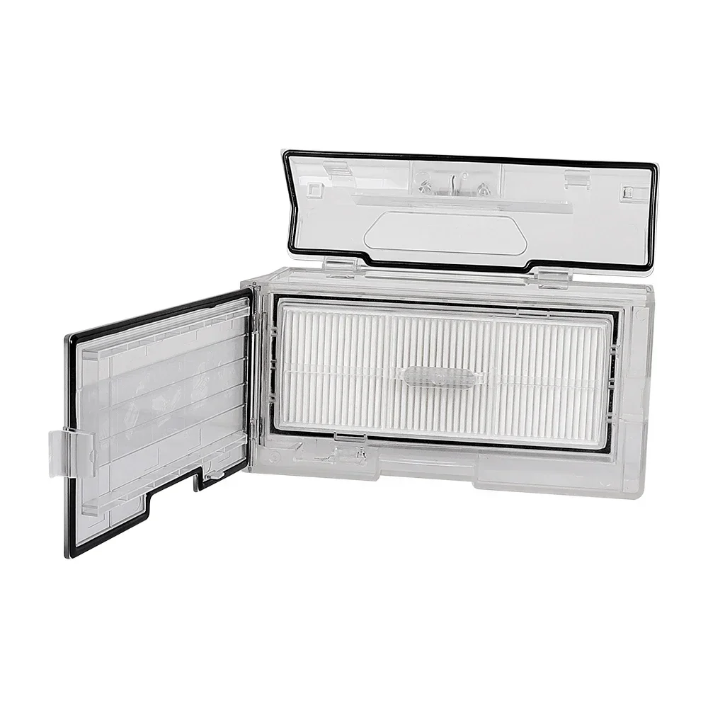 กล่องเก็บฝุ่นสำหรับหุ่นยนต์ดูดฝุ่น Roborock T7S T7SPlus S7 S70 S75 G10 อุปกรณ์เสริม กล่องเก็บฝุ่นพร้อมไส้กรอง HEPA อะไหล่