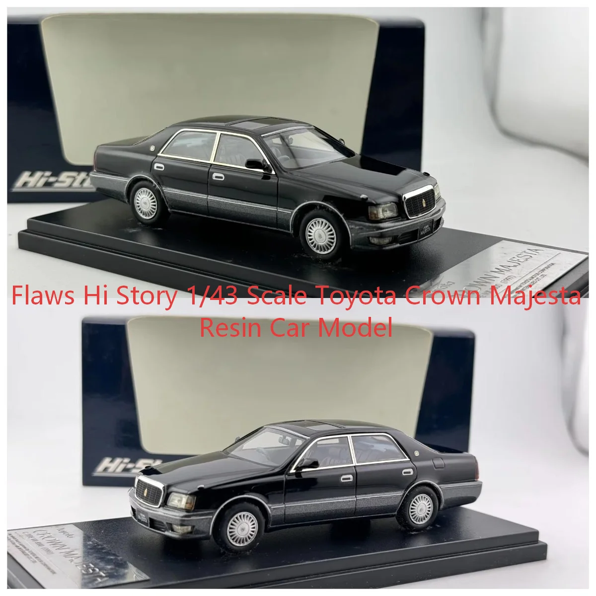

Flaws Hi Story 1/43 Scale Toyota Crown Majesta Resin Car Model