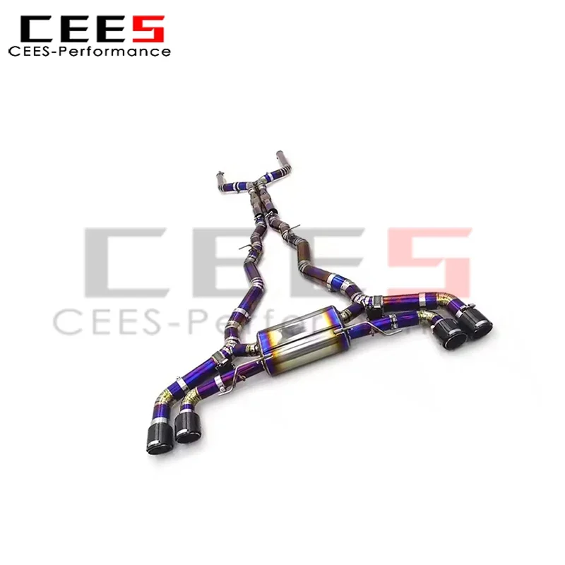 

Выхлопная система cees Catback для BMW X5M/X6M 4.4TT 2015-2023, сборка выхлопной трубы Performance Racing Escape
