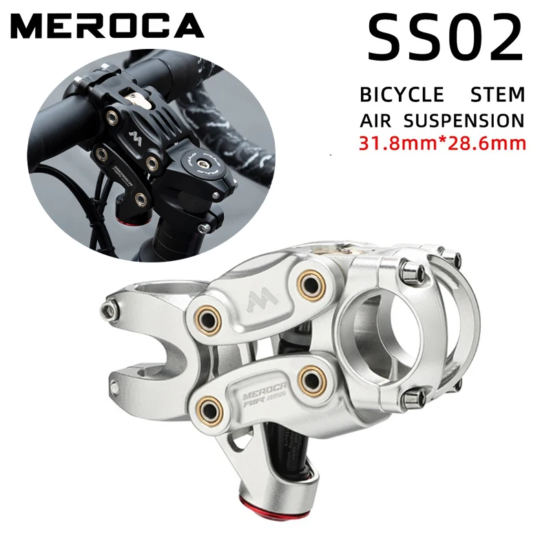 

MEROCA Mountain Bike Lift Pole Bicycle Suspension Rod Aluminum Alloy Five Link Air Shock Absorber XC \ Mtb \ Load