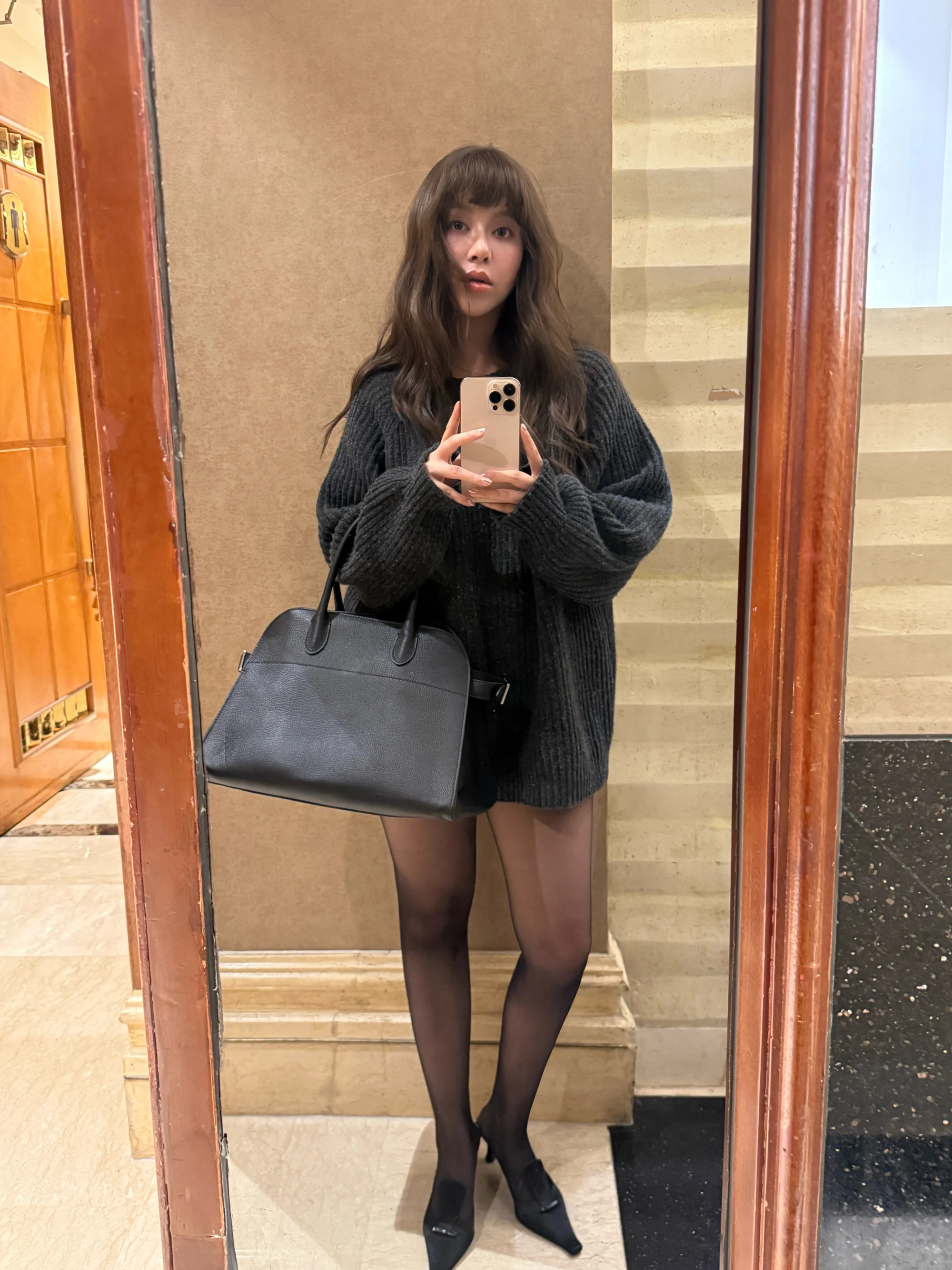 

Уютный женский свитер крупной вязки 3ts, длинный, мягкий, свободного кроя, из шерстяной пряжи, с круглым вырезом, средней длины