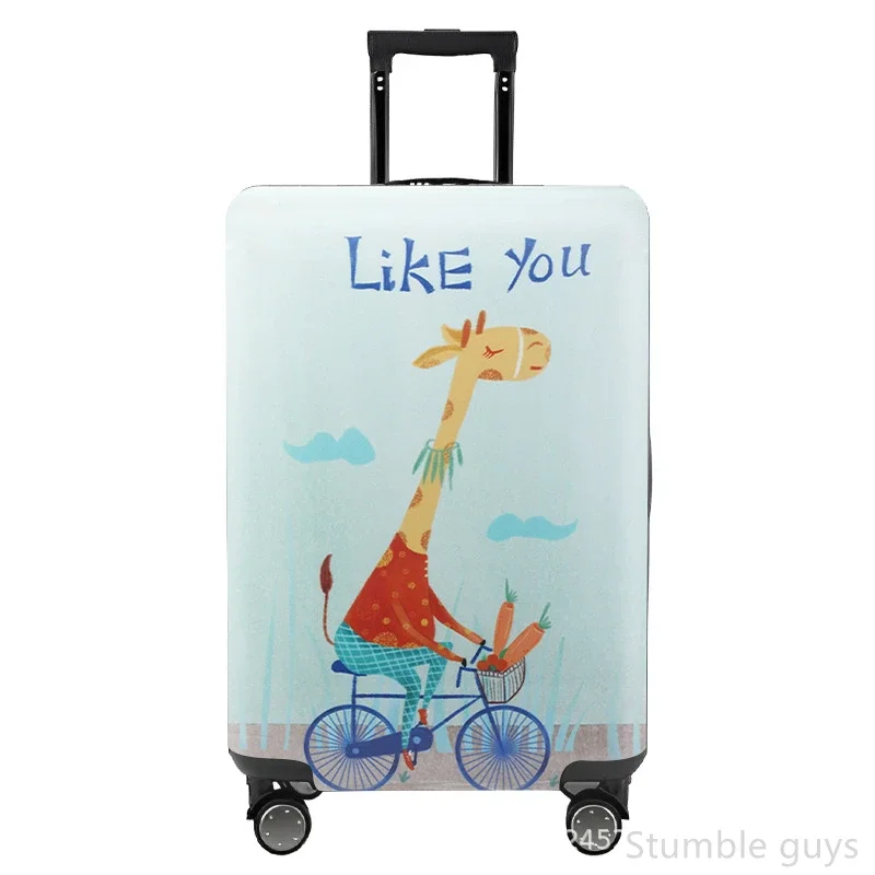 

Heavy Duty Elastic Suitcase Cover Protective Dustproof Washable Luggage Protector Practical For Air & Road Trips 18-32 Inch