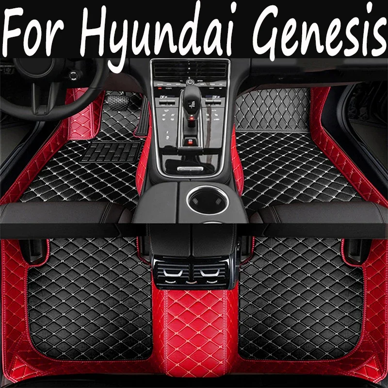 

Customize Car Floor Mats for Hyundai Genesis BH 2008-2013 Years Interior Details Auto Accessories Carpet