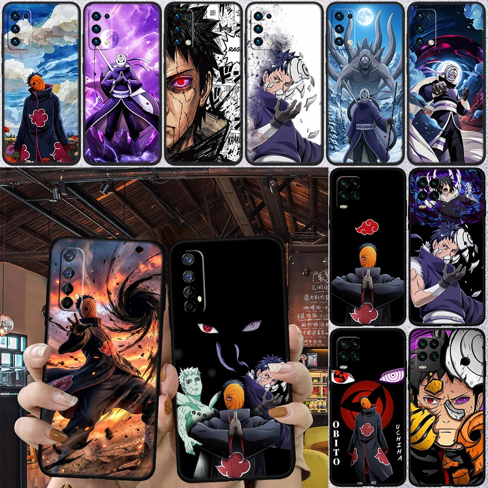 Naruto Uchiha Obito Phone Case for Samsung Galaxy A11 A12 A13 A15 A52S A53 A55 A56 A70 A71 A72 A73 F06 F16 F56