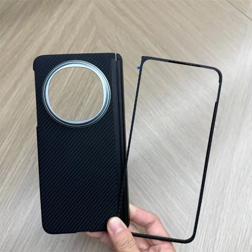 

Slim Genuine Aramid Carbon Fiber Magsafe Case For OPPO Find N5 Magnetic Armor Hard Cover