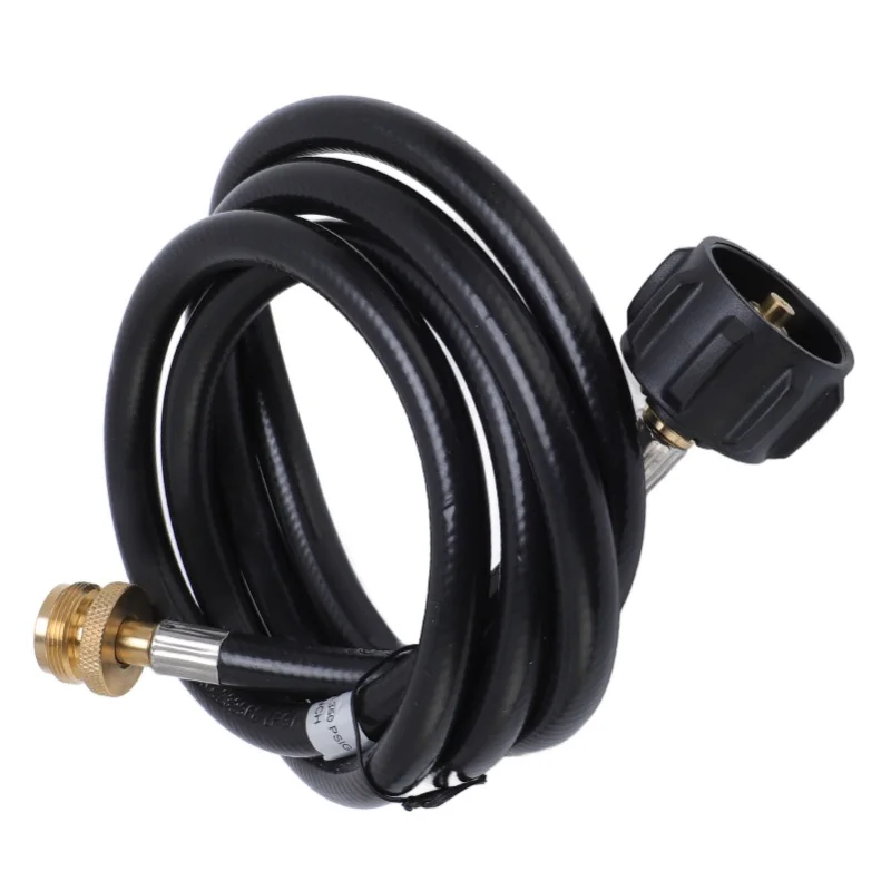 Fuel Gas Extension Hose Replacement For Tank Portable BBQ Grill Stove Heater RV 1lb To 20lb 4ft/6ft