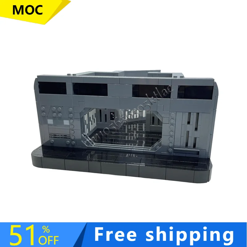 

Star Battle Series Building Block 1091 PCS MOC Final Duel Scene Model Brick Children Educational DIY Assembly Set Birthday Gift