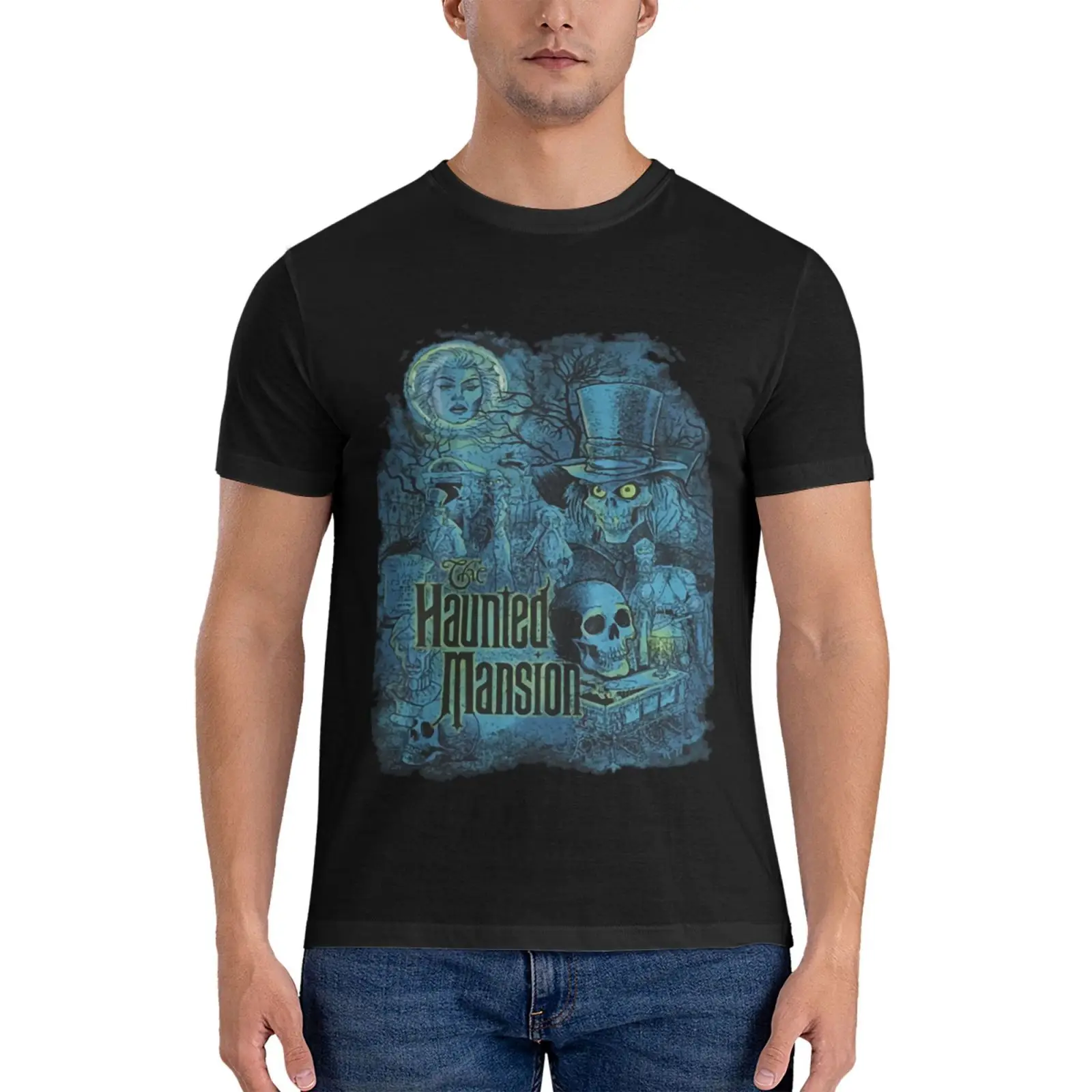 Haunted Mansion T-ShirtThe Haunted Mansion Classic T-Shirt mens long sleeve t shirts customized t shirts mens graphic t-shirts