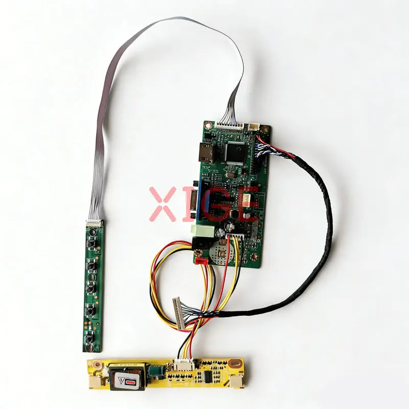 For LQ121S1LG44 LQ121S1LG41 LTA104S1 G121SN01 LCD Monitor Controller Board Kit DIY 800*600 800x600 HDMI+VGA LVDS 20-Pins 2-CCFL