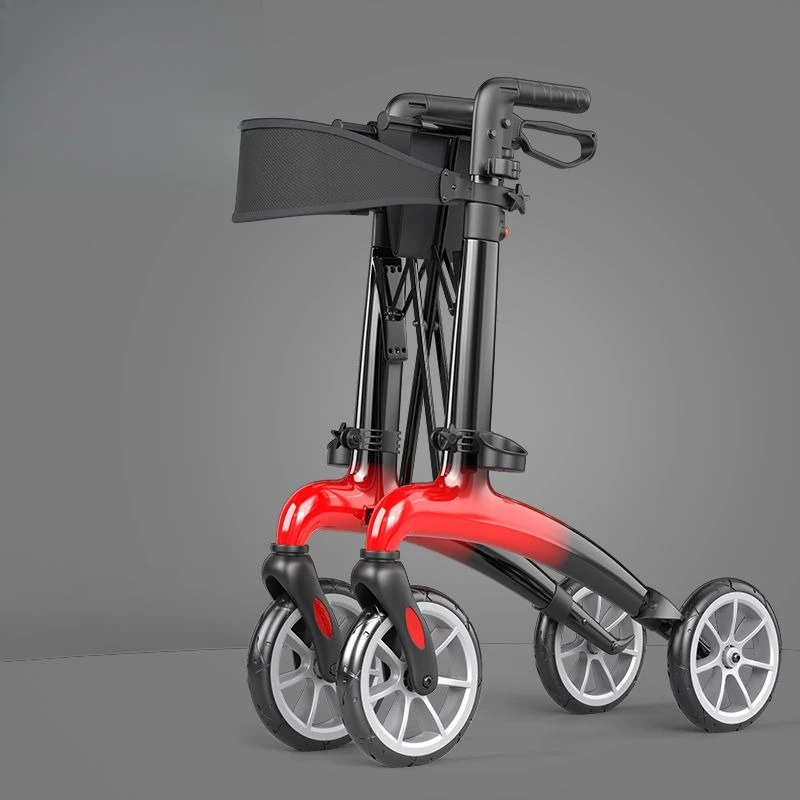 

Elderly walking walker anti-drop can sit assisted walking trolley rehabilitation