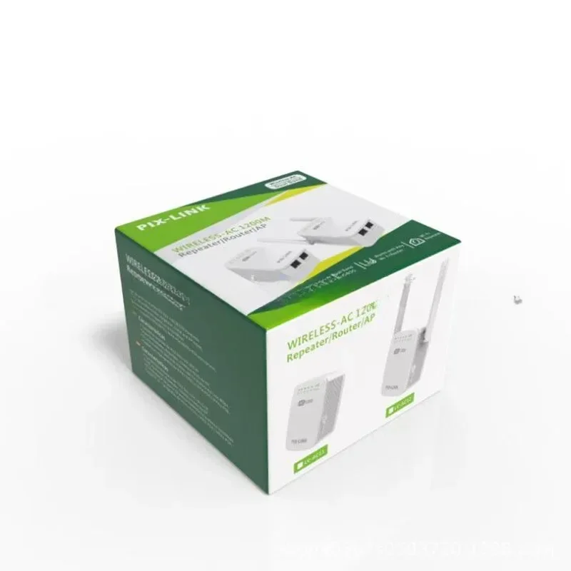 PIX-LINK LV-AC12 1200Mbps repetidor de enrutamiento de antena Dual inalámbrica de doble banda AC1200 amplificador WiFi de largo alcance para hogar inteligente