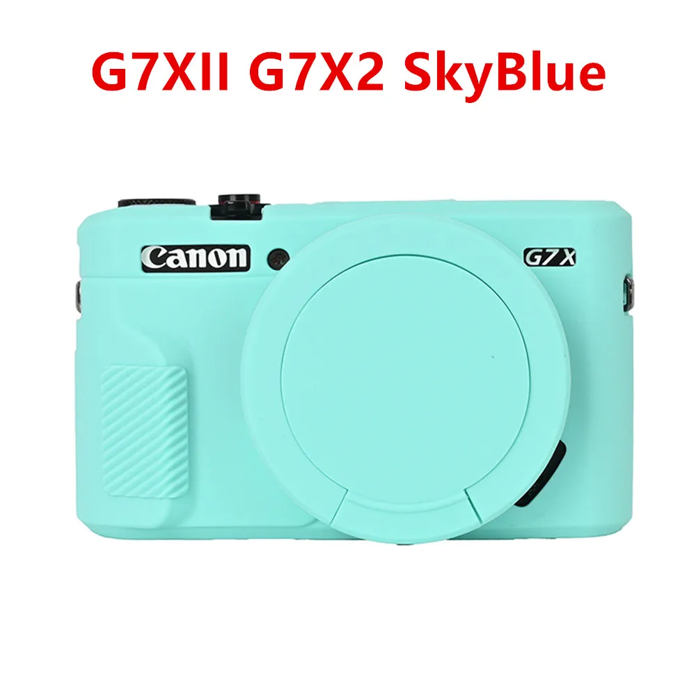 Soft Rubber Silicone Case for Canon PowerShot G7X Mark II III
