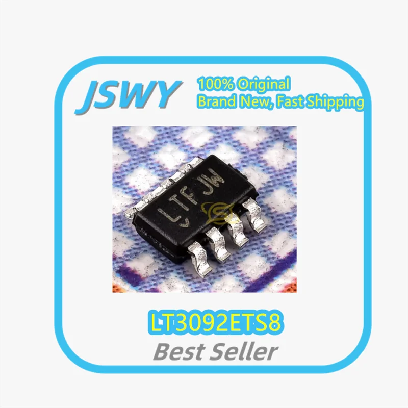 (2/30 pieces) LT3092ETS8 LT3092 TSOT-23-8 200mA Two-Terminal Programmable Current Source, Brand New Genuine Original