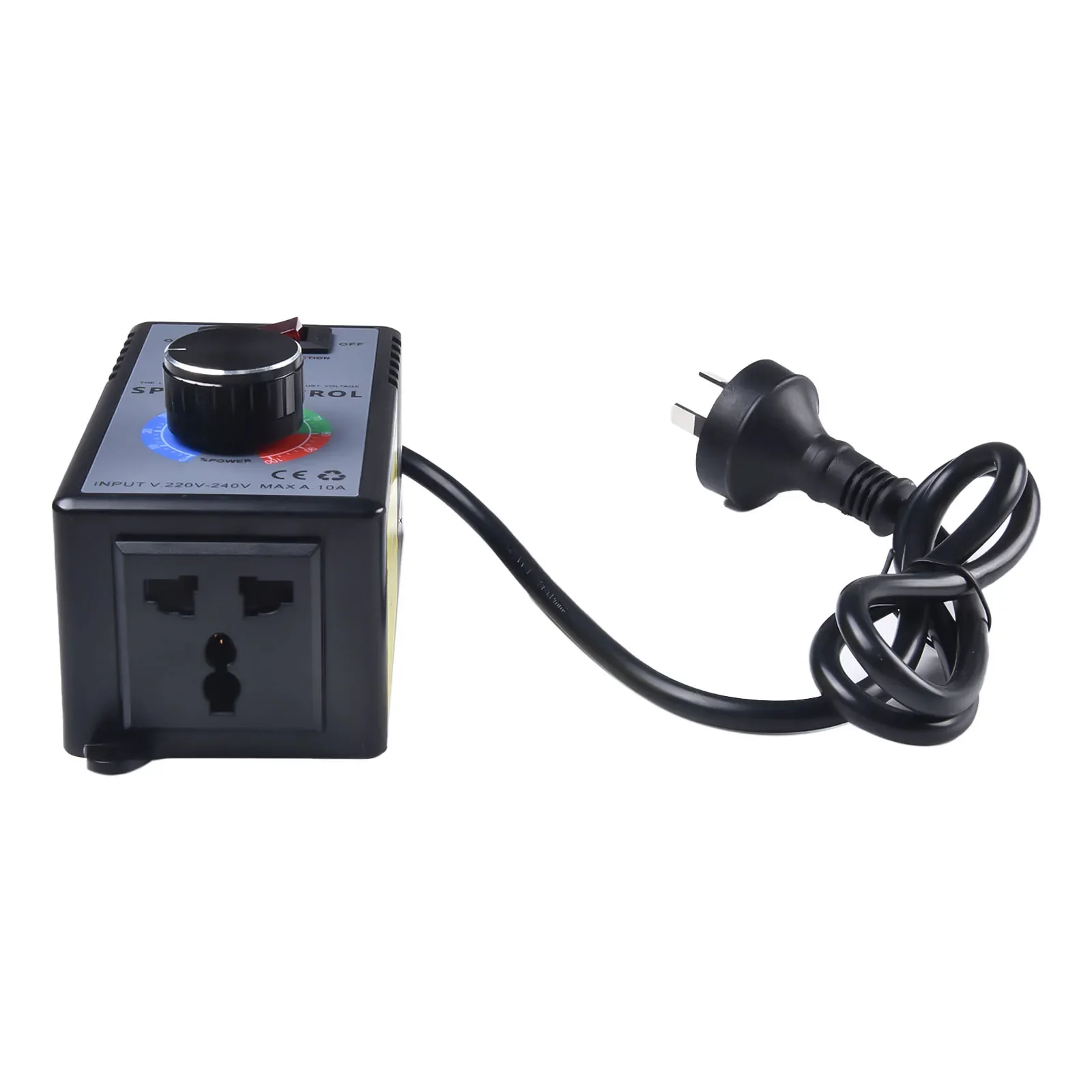 Governor Switch Speed Controller Adjustable Dimming Electronic Plug And Play Rear Hook Variable 120x65x55mm 15A