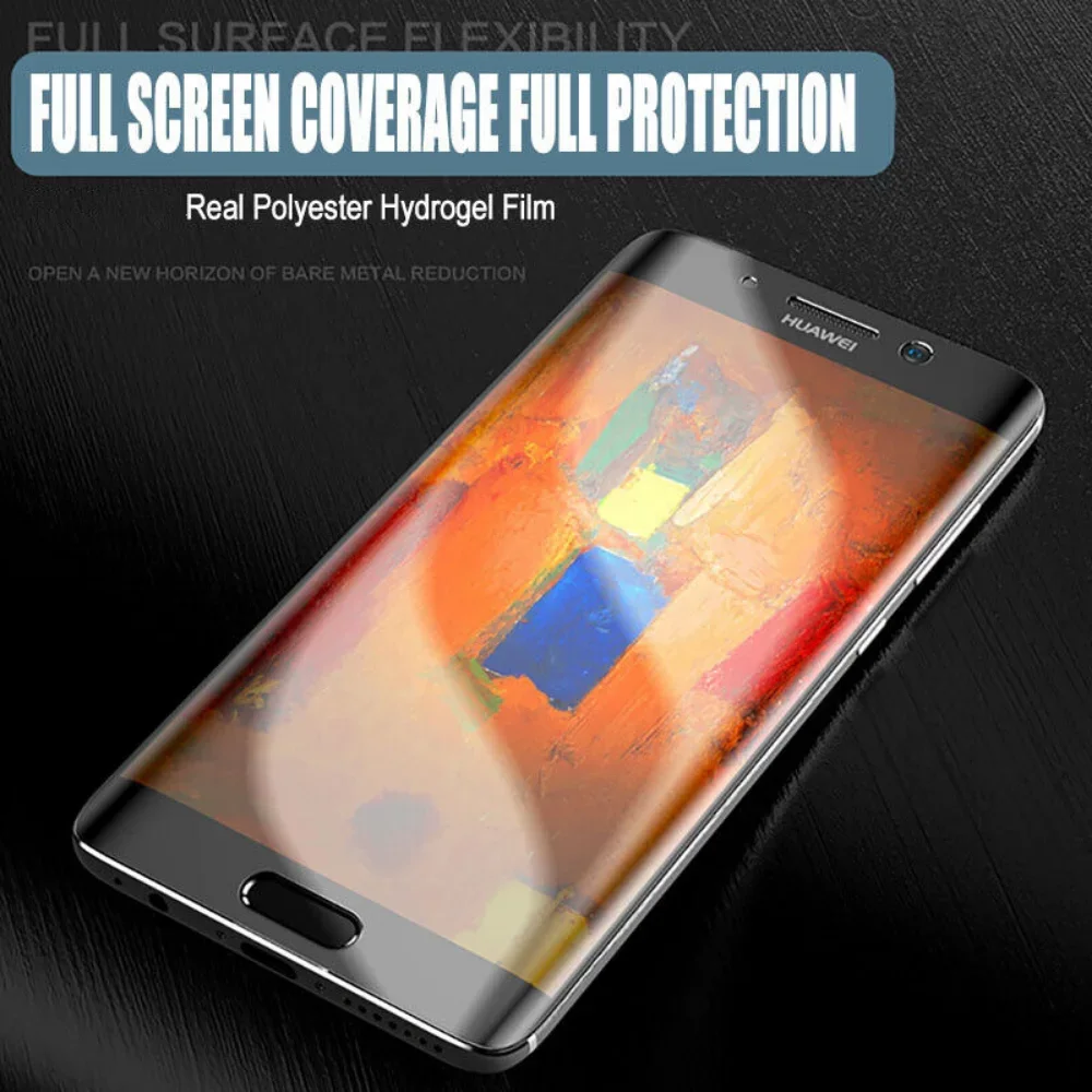 Hydrogel Screen Shield Oleophobic Coating For Huawei Nova 9 P60 Nova 10 Mate 40 Mate 50 Hydrogel Self-Repairing Screen Protector