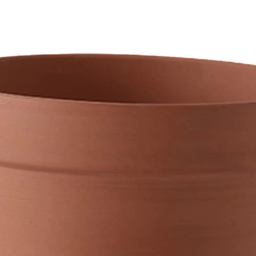 Unglazed Clay Planter Flowerpot with Drainage Hole Porous Clay Plant Pot for Indoor Outdoor Succulents Breathable for Cacti
