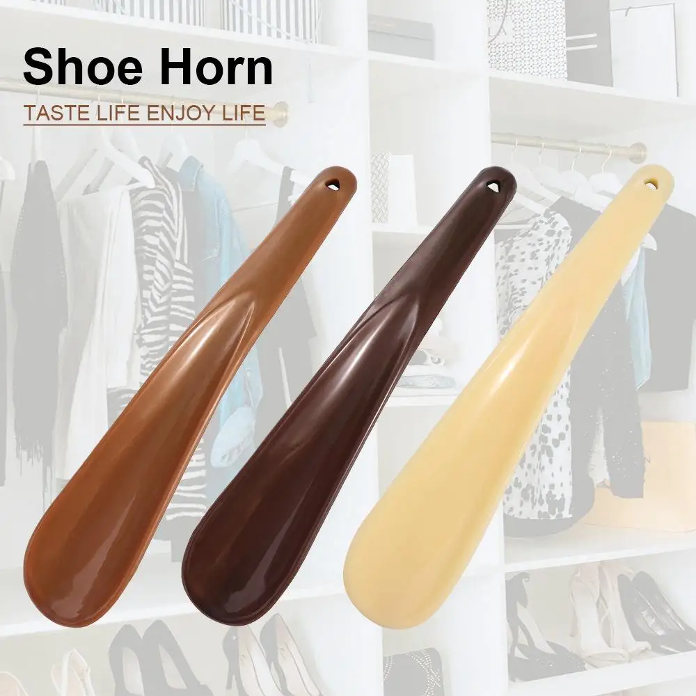 

Shoe Aid Accessories 7.6" Shoe Horn Spoon Shape Lightweight Shoe Lifter Flexible Mini Lazy Shoe Helper Women