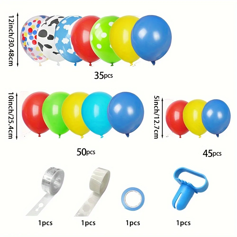 144pcs June Black Independence Day Themed Balloon Arch Set with Red, Black, Green, and Yellow Balloons for Commemoration Day