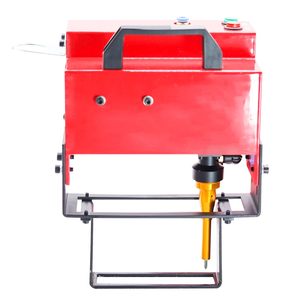 Imagem -03 - Máquina Pneumática Portátil do Ponto do Metal Peen da Marcação Máquina da Marcação do Quadro para o Código do Vin Número do Chassi 220v 110v 100x20 mm