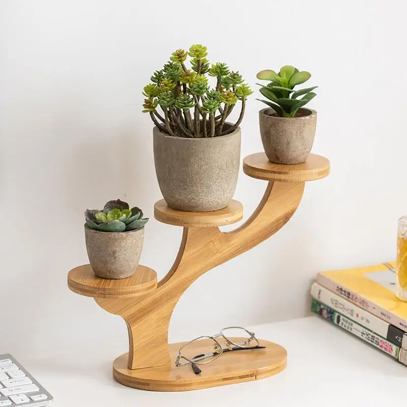 Multi-Layer Plant Organizer Rack Plant Support Stand Flower Pot Holder Shelves Plant Holder Stand Plant Succulent Display Rack