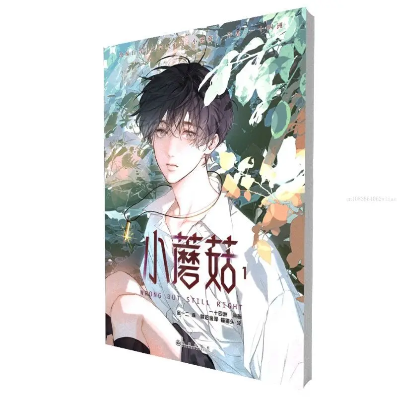 Danmei Novel jamur kecil Vol 1 pemilik Manhua Yi Shi Si Zhou cinta gurun ilmu pengetahuan BL buku Manga