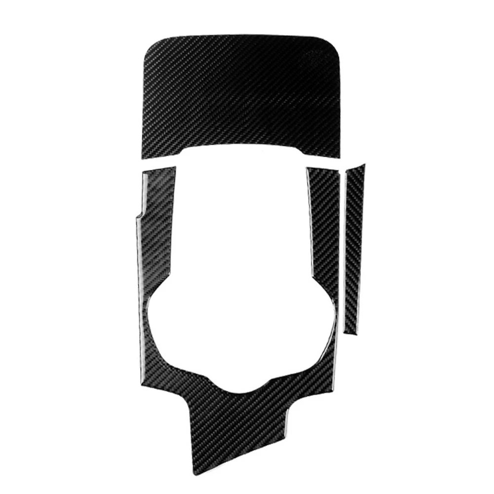 Carbon Fiber Style Trim Carbon Fiber Console Trim Car Decoration Carbon Fiber Black Non-deformation Carbon Fiber