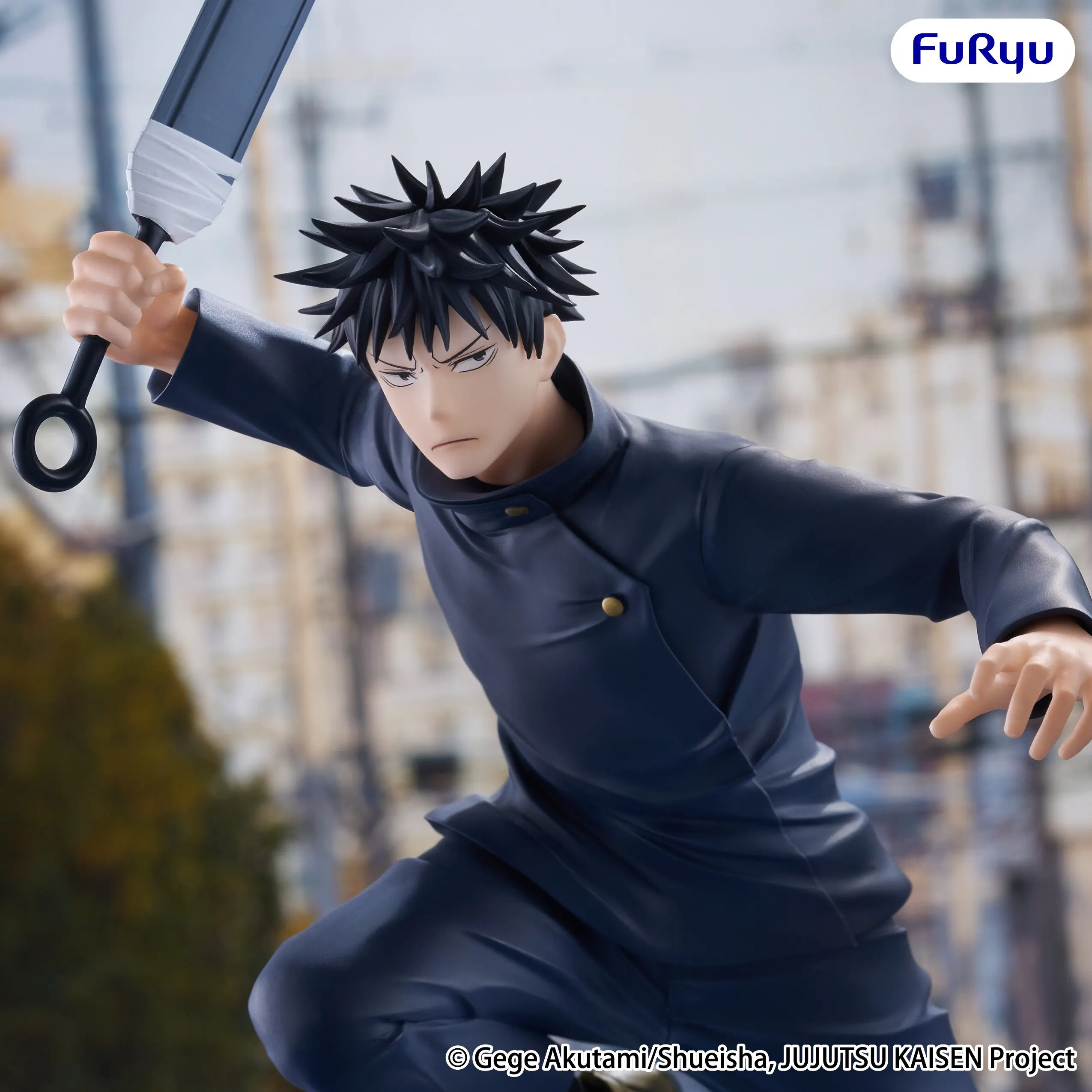 

Оригинальная фигурка Furyu Jujutsu Kaisen: Трио Фушигуро Мегуми (Try-iT) — коллекционная модель из ПВХ, серия Figuarts