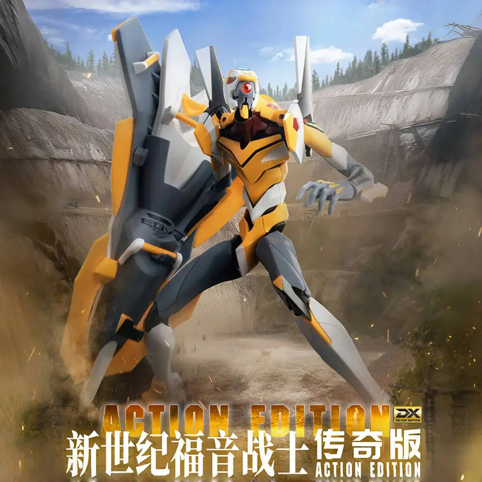 BLOKEES Original EVANGELION EVA00 NEON GENESIS EVANGELION DELUXE EDITION N2 Assembled Action Figure Anime Robot Armor Toys Gift