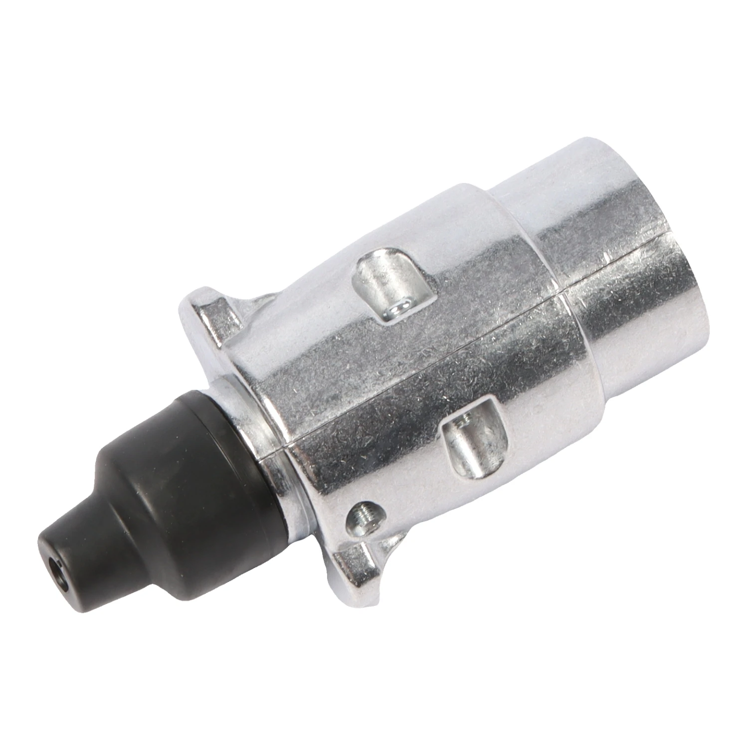 1pc 7 Pin Trailer Plug Socket Metal 12V 7 Pin Plug Socket Connectors Car Engine Replacement Parts