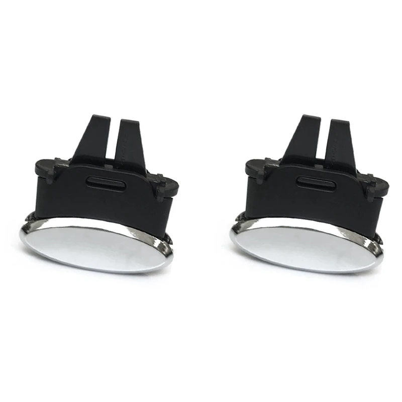 

2X For Maserati Quattroporte Grancabrio Granturismo Car Front Rear Air Conditioning AC Vent Grille Slider Clips
