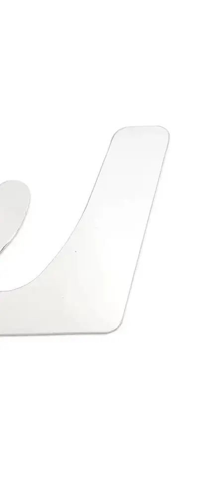 

1 комплект, стоматологическая прикусочная пластина из нержавеющей стали, щелепа, автоклавируемая пластина для чистки зубов, уход за полостью рта