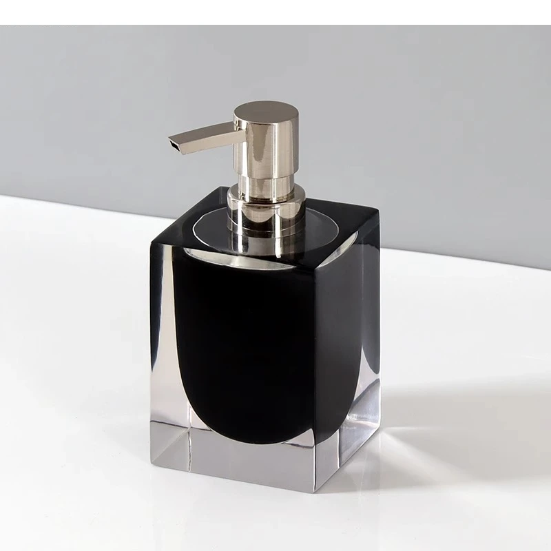 

Simple Resin Lotion Bottle Bathroom Soap Dispenser Hand Wash Shampoo Shower Gel Bottles Accessories